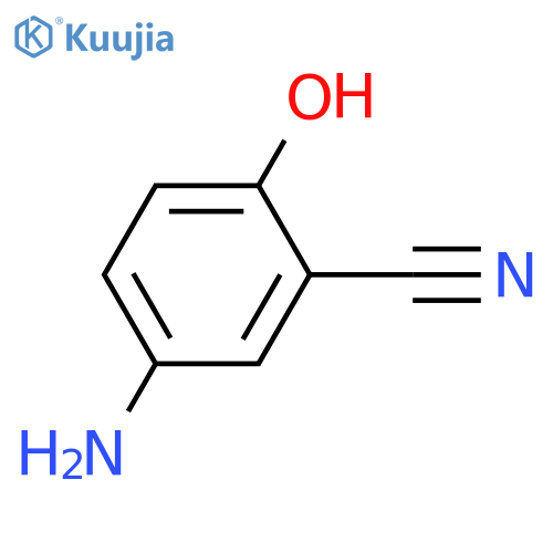5-Amino-2-hydroxybenzonitrile (~90%) structure