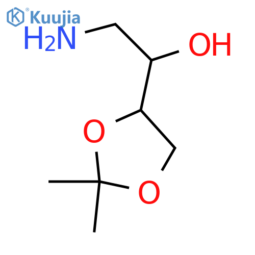 1,3-Dioxolane-4-methanol,a-(aminomethyl)-2,2-dimethyl- structure