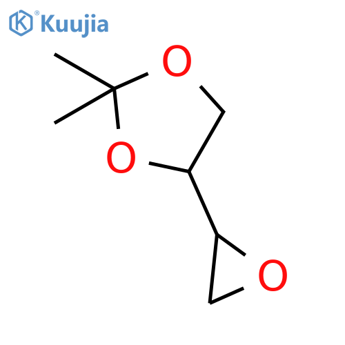 1,3-DIOXOLANE, 2,2-DIMETHYL-4-OXIRANYL- structure