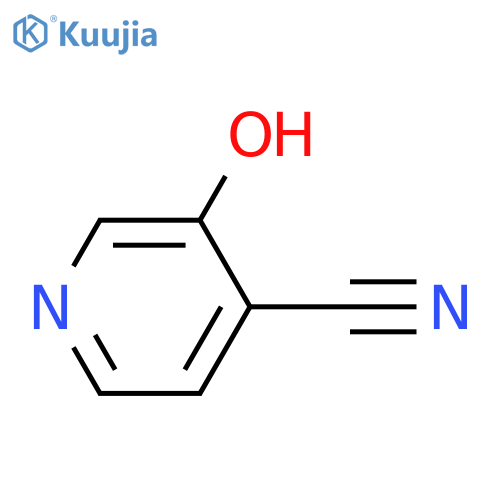 3-hydroxypyridine-4-carbonitrile structure