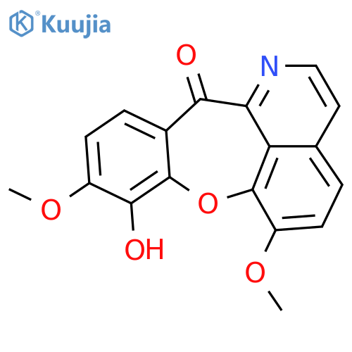 6,9-Dimethoxy-8-hydroxy-12H-[1]benzoxepino[2,3,4-ij]isoquinolin-12-one structure