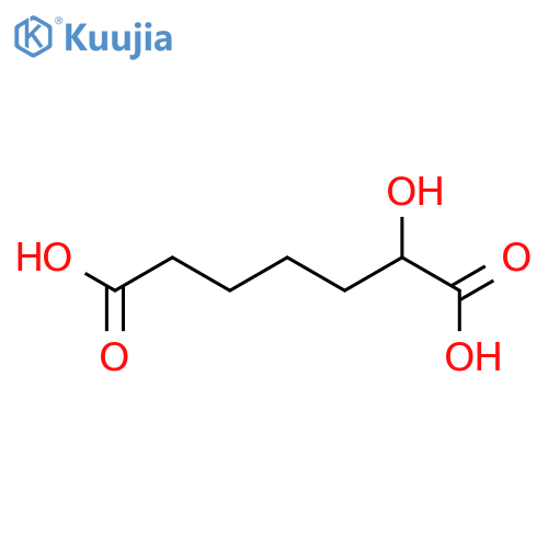 2-hydroxy-1,7-heptanedioic acid structure
