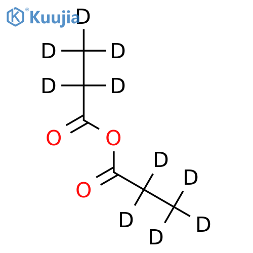 Propionic Anhydride-d10 structure
