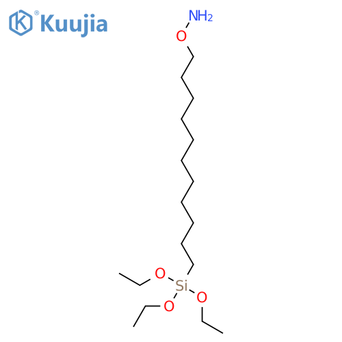 Hydroxylamine, O-[11-(triethoxysilyl)undecyl]- structure