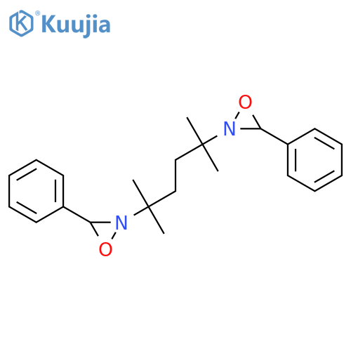 OXAZIRIDINE, 2,2'-(1,1,4,4-TETRAMETHYL-1,4-BUTANEDIYL)BIS[3-PHENYL- structure