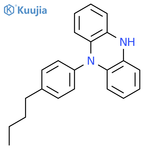 PHENAZINE, 5-(4-BUTYLPHENYL)-5,10-DIHYDRO- structure