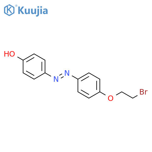 PHENOL, 4-[[4-(2-BROMOETHOXY)PHENYL]AZO]- structure
