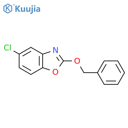 2-(Benzyloxy)-5-chlorobenzo[d]oxazole structure
