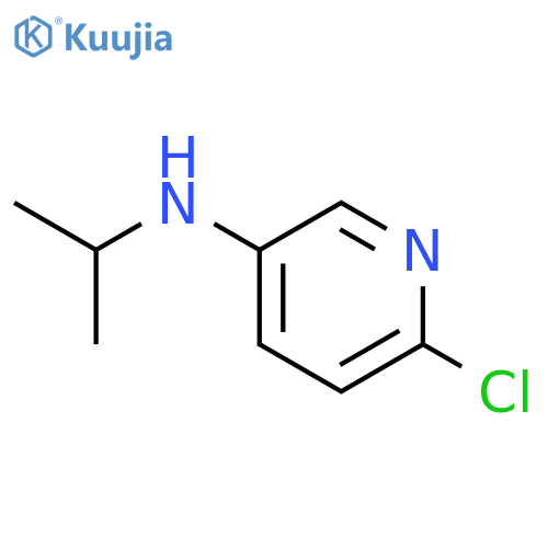 6-chloro-N-(propan-2-yl)pyridin-3-amine structure