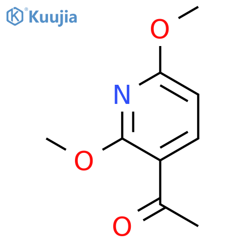 1-(2,6-dimethoxypyridin-3-yl)ethan-1-one structure