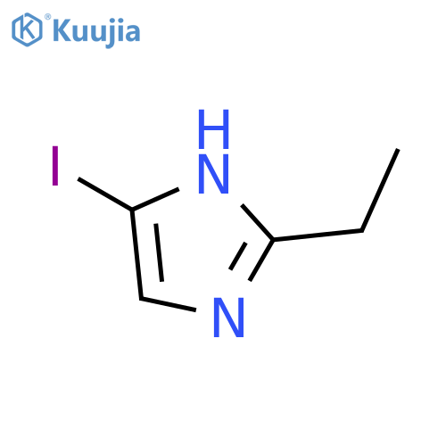 2-ethyl-5-iodo-1H-imidazole structure