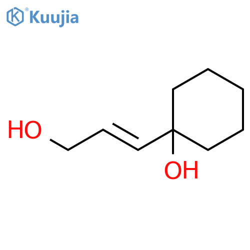 Cyclohexanol, 1-(3-hydroxy-1-propenyl)-, (E)- structure