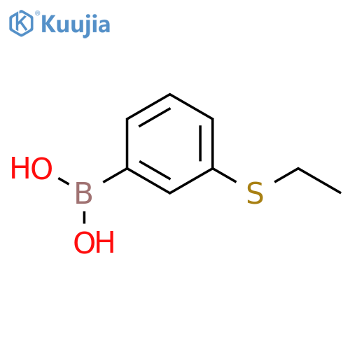 3-Ethylthiophenylboronic acid structure