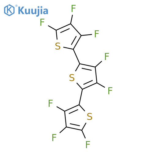 2,2':5',2''-TERTHIOPHENE, 3,3',3'',4,4',4'',5,5''-OCTAFLUORO- structure