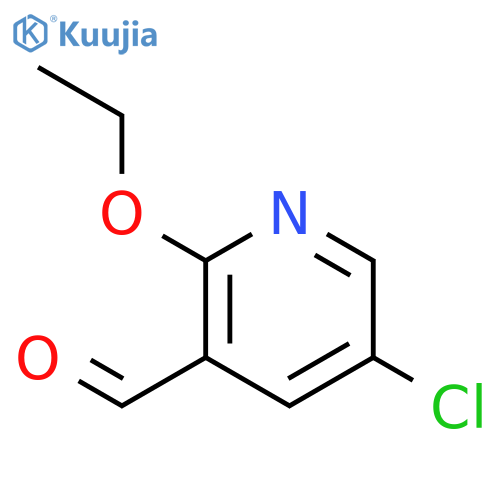 5-chloro-2-ethoxypyridine-3-carbaldehyde structure