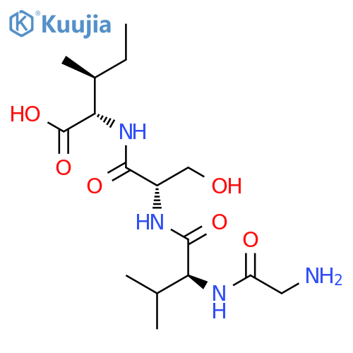L-ISOLEUCINE, GLYCYL-L-VALYL-L-SERYL- structure