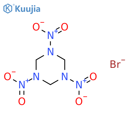 1,3,5-TRIAZINE, HEXAHYDRO-1,3,5-TRINITRO-, BROMIDE structure