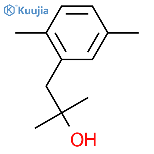 1-(2,5-dimethylphenyl)-2-methylpropan-2-ol structure