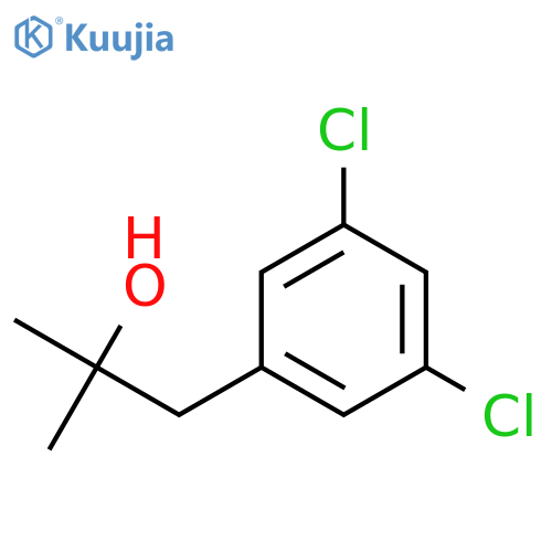 1-(3,5-dichlorophenyl)-2-methylpropan-2-ol structure