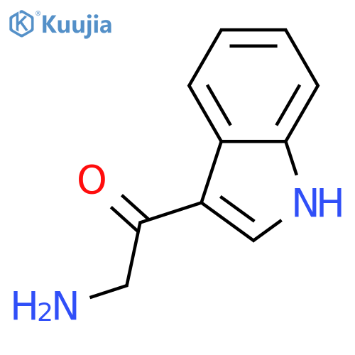 2-amino-1-(1H-indol-3-yl)ethan-1-one structure