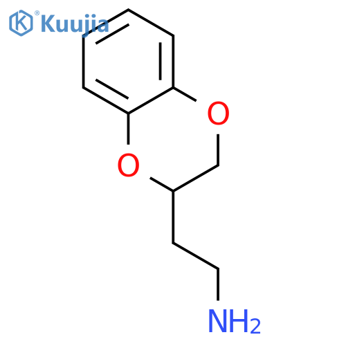 2-(2,3-Dihydro-benzo1,4dioxin-2-yl)-ethylamine structure
