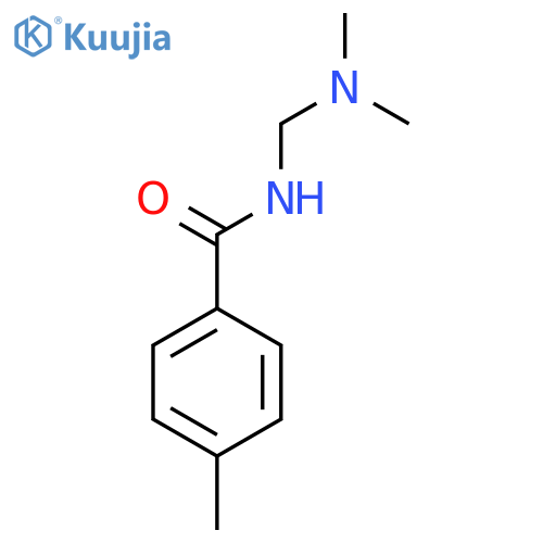 Benzamide, N-[(dimethylamino)methyl]-4-methyl- structure