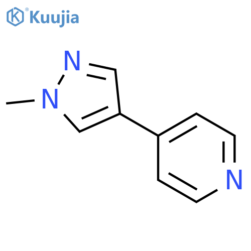 4-(1-Methyl-1H-pyrazol-4-yl)pyridine structure