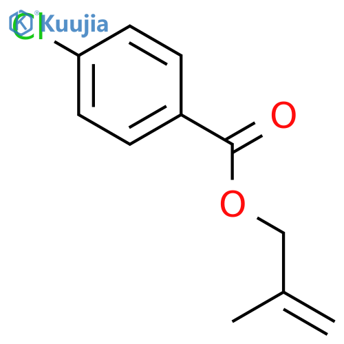 BENZOIC ACID, 4-CHLORO-, 2-METHYL-2-PROPENYL ESTER structure