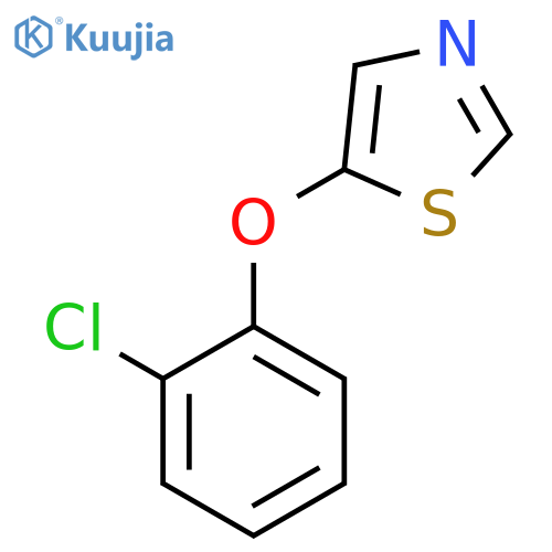 Thiazole, 5-(2-chlorophenoxy)- structure