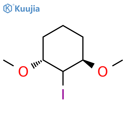 Cyclohexane, 2-iodo-1,3-dimethoxy-, (1R,3R)-rel- structure