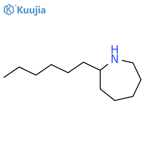 2-Hexylazepane structure