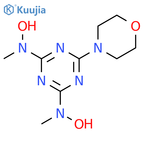 1,3,5-Triazine-2,4-diamine,N,N'-dihydroxy-N,N'-dimethyl-6-(4-morpholinyl)- structure