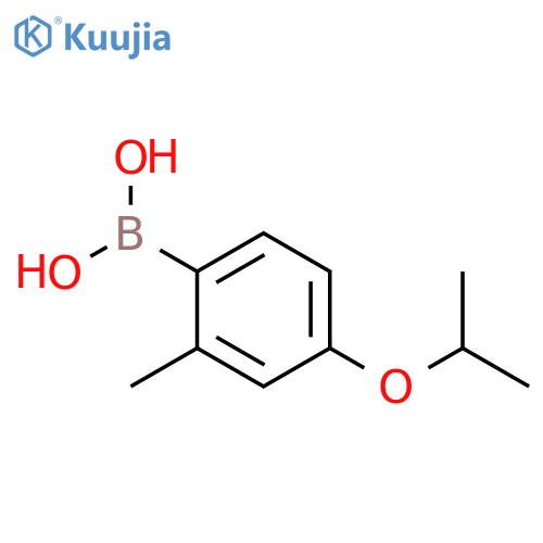 4-Isopropoxy-2-methylphenylboronic acid structure
