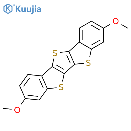 THIENO[3,2-B:4,5-B']BIS[1]BENZOTHIOPHENE, 3,8-DIMETHOXY- structure