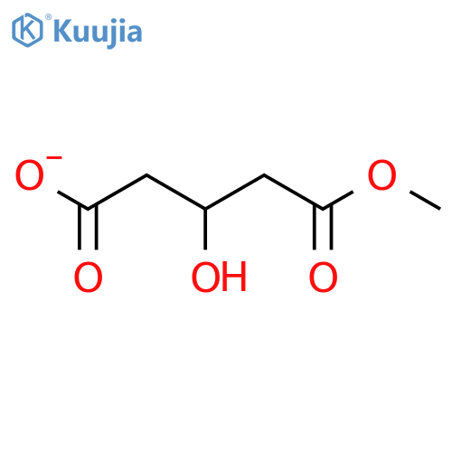 Pentanedioic acid, 3-hydroxy-, monomethyl ester, (S)- structure