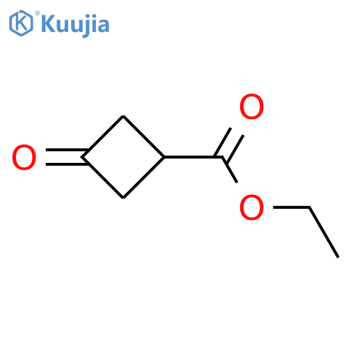 ethyl 3-oxocyclobutane-1-carboxylate structure