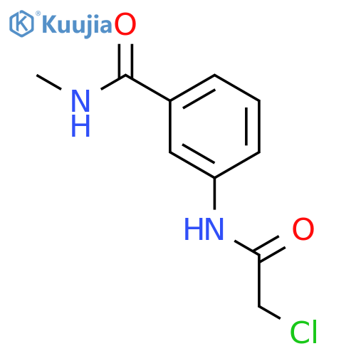 3-(2-Chloroacetamido)-N-methylbenzamide structure
