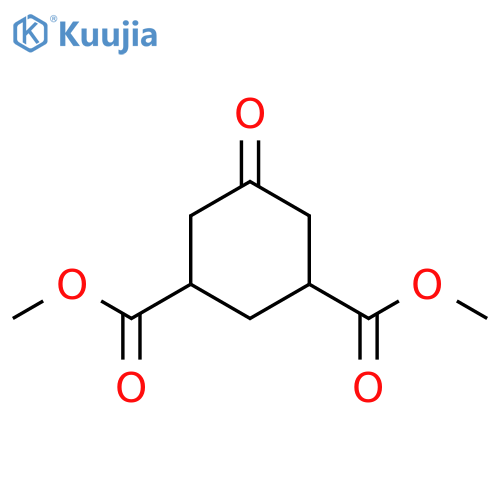 Dimethyl 5-oxocyclohexane-1,3-dicarboxylate structure