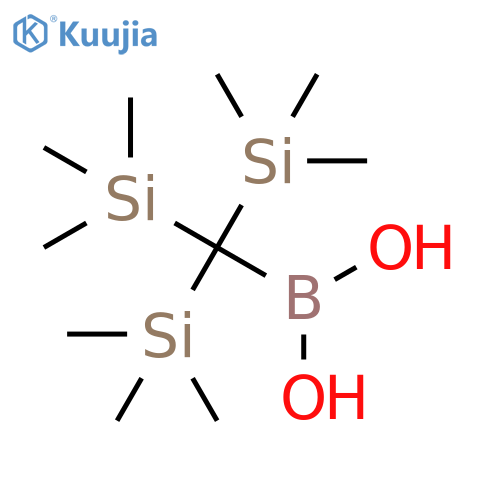 BORONIC ACID, [TRIS(TRIMETHYLSILYL)METHYL]- structure