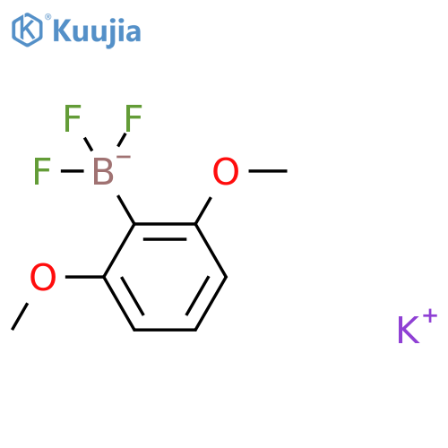 POTASSIUM 2,6-DIMETHOXYPHENYLTRIFLUOROB& structure