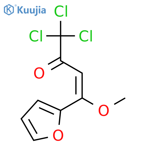 3-Buten-2-one, 1,1,1-trichloro-4-(2-furanyl)-4-methoxy- structure