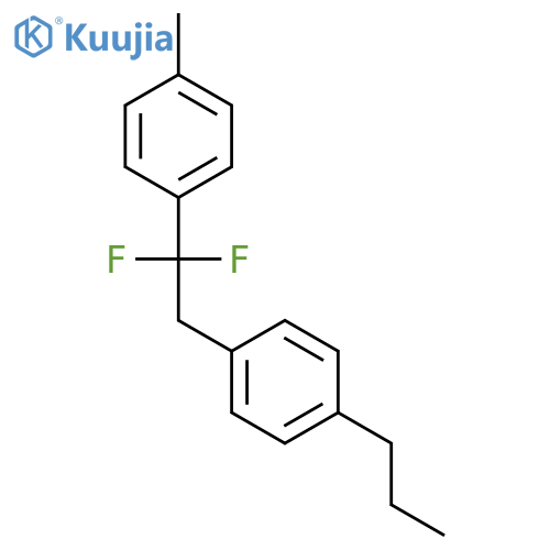 BENZENE, 1-[2,2-DIFLUORO-2-(4-METHYLPHENYL)ETHYL]-4-PROPYL- structure