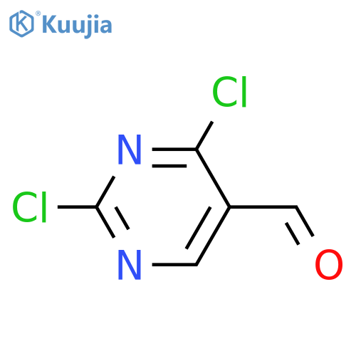2,4-Dichloropyrimidine-5-carbaldehyde structure