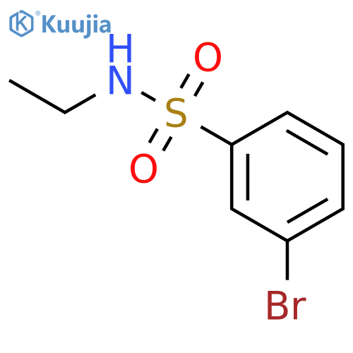 N-Ethyl 3-bromobenzenesulfonamide structure