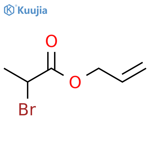 Propanoic acid, 2-bromo-, 2-propenyl ester structure
