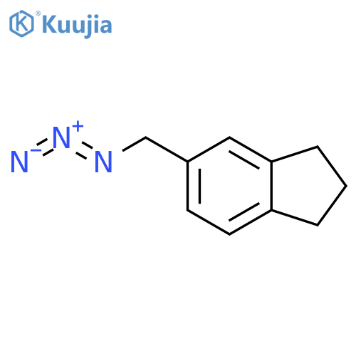 5-(azidomethyl)-2,3-dihydro-1H-indene structure