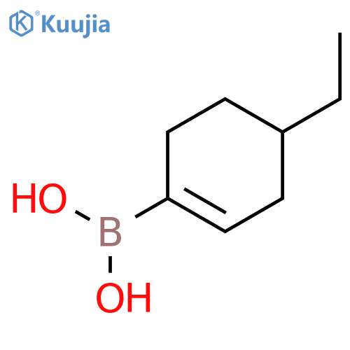 (4-Ethylcyclohex-1-en-1-yl)boronic acid structure