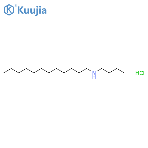 N-butyldodecan-1-amine;hydrochloride structure