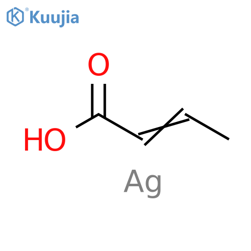 2-Butenoic acid, silver(1+) salt structure