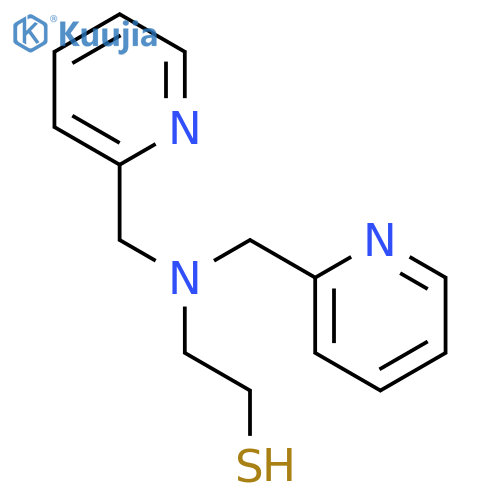 ETHANETHIOL, 2-[BIS(2-PYRIDINYLMETHYL)AMINO]- structure